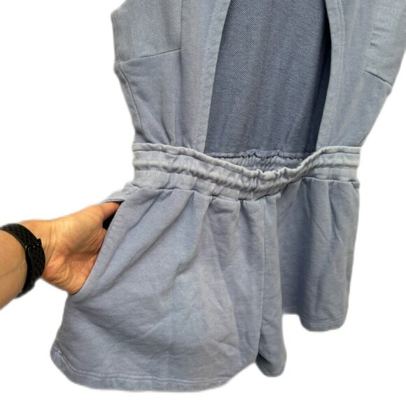 Free People Oliver Hooded Backless Romper Size Medium - Picture 8 of 8